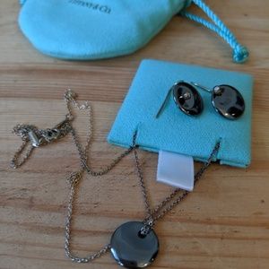 Tiffany necklace and matching earrings